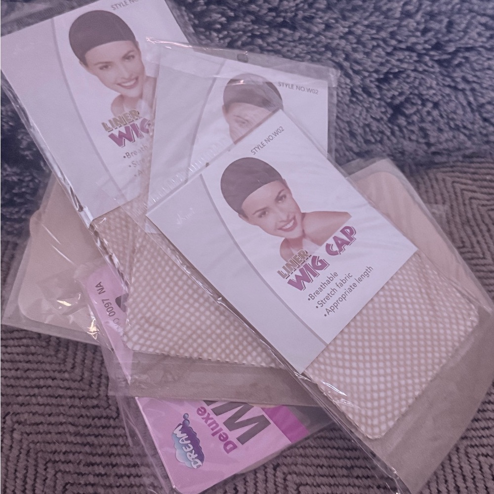 Unbranded Beige Wig Cap – Stretchy Breathable Hair Liner